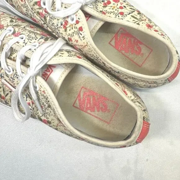 Vans Doheny Ditzy Floral Turtledove Sneakers women sz 9 - Picture 8 of 8